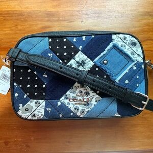 NWT COACH JES CROSSBODY WITH AMERICANA PATCHWORK